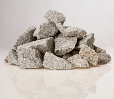 Granit Schotter 31,5-63 mm Hellblau-Grau image