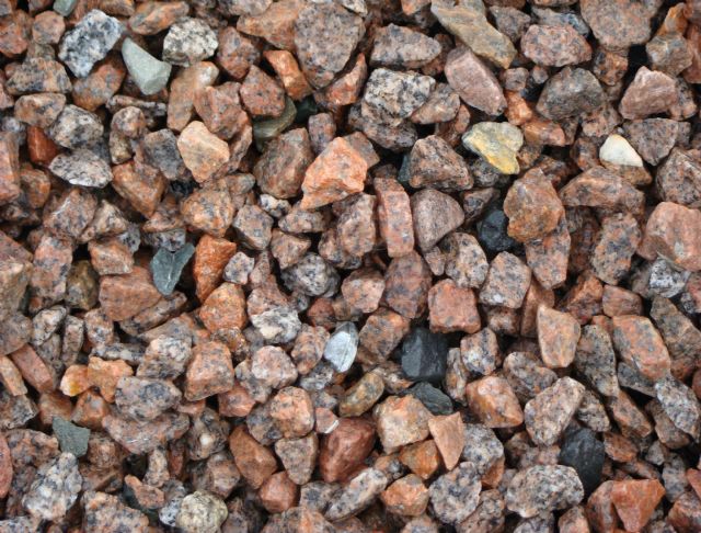88 Kg 16-22 mm Granitsplitt Edelsplitt Ziersplitt Granit Gartensplitt Dekosplitt 