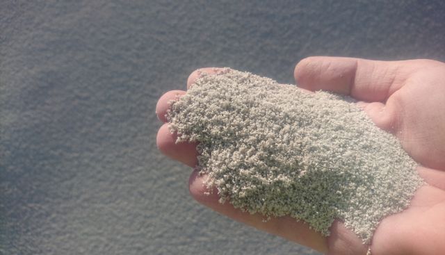 75 kg gewaschender weisser Beachsand 0-2 mm Spielsand Strandsand Quarzsand 