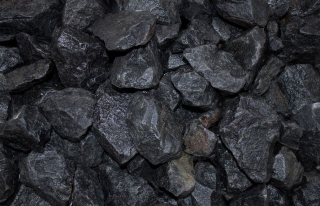 Basaltsplitt Lava 200 kg Basalt Splitt schwarz grau 32-63 mm Anthrazit 